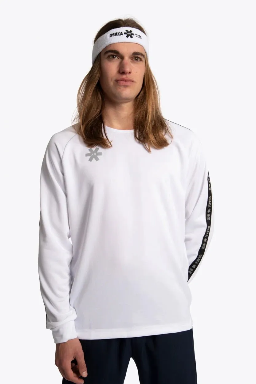 felpa-allenamento-uomo-osaka-men-training-sweater-bianco image 1