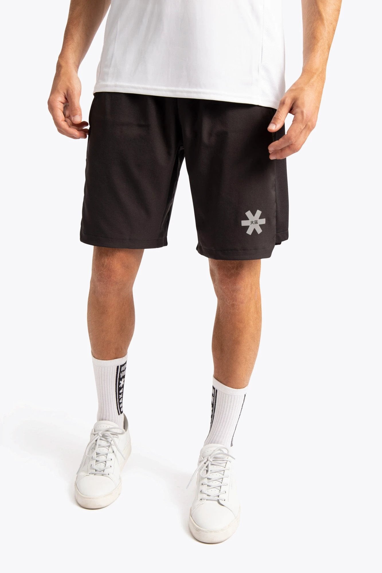 osaka-training-short-uomo-black image 2