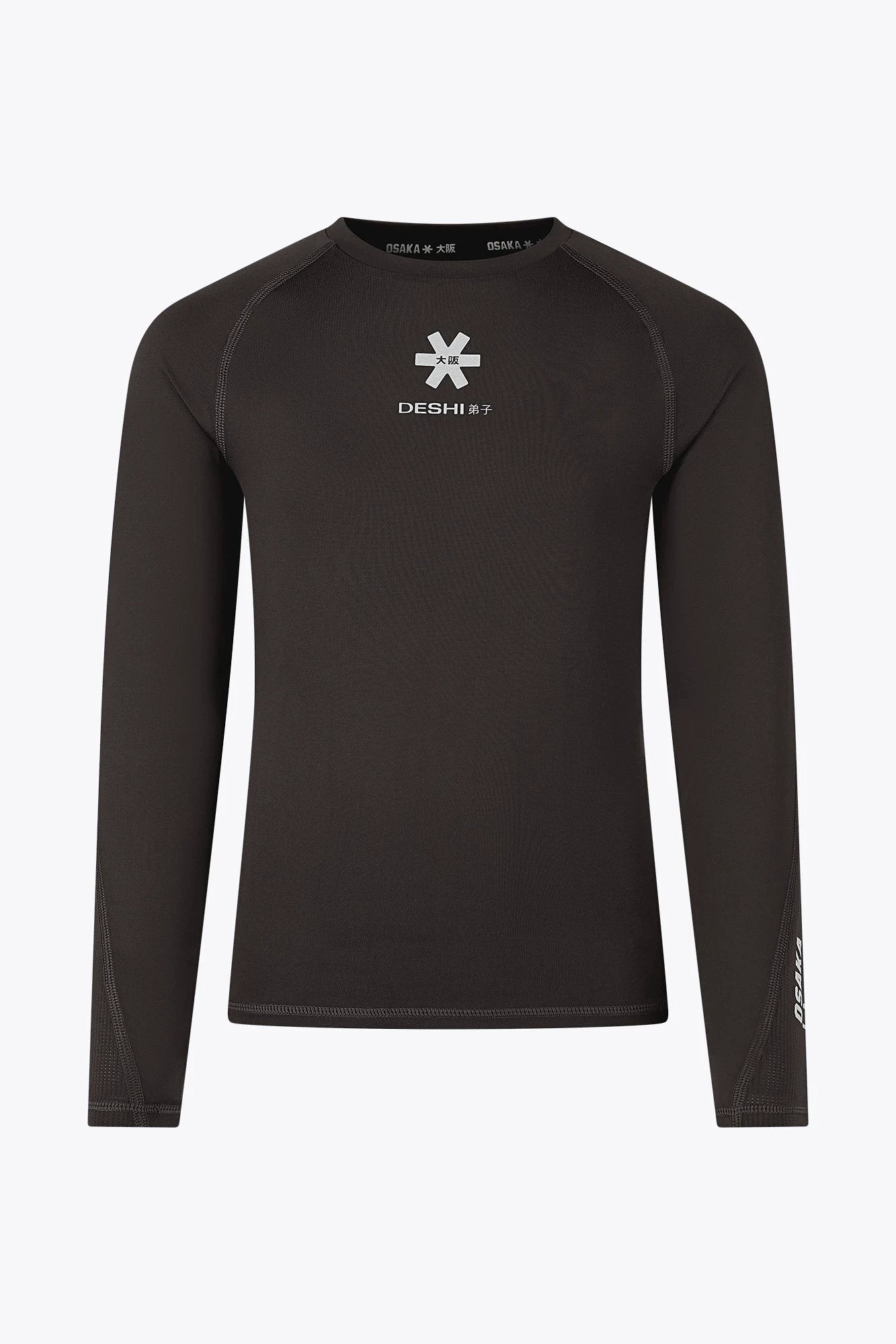 osaka-kids-baselayer-top-maglia-termica-bambino-black image 1