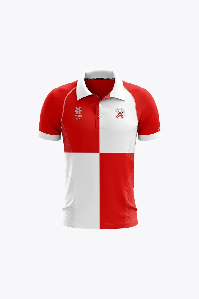osaka-polo-jersey-bambino-linkebeek-bianco-rosso image 1