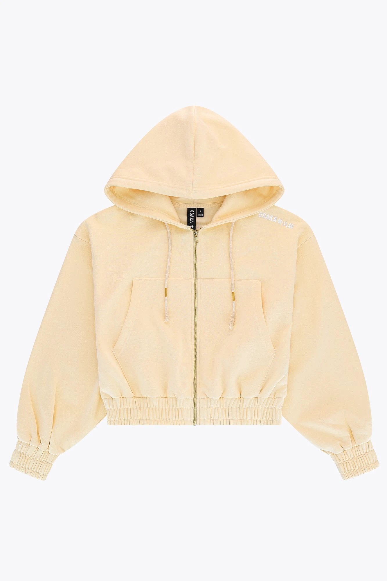 osaka-women-cropped-full-zip-hoodie-felpa-donna-washi image 1