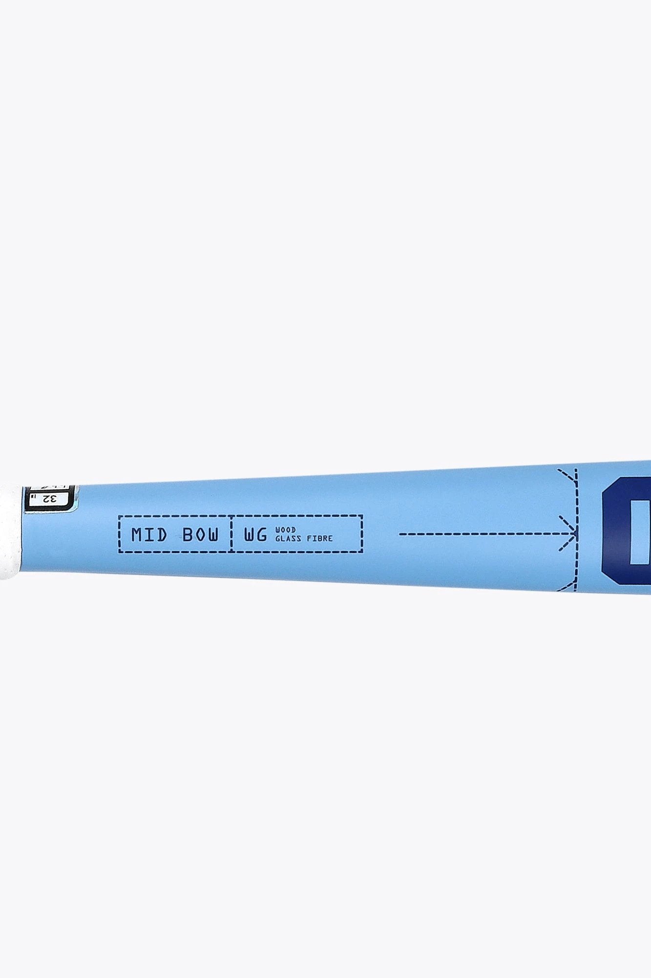 osaka-mazza-hockey-prato-mid-bow-wg-silver-lake-blue image 8