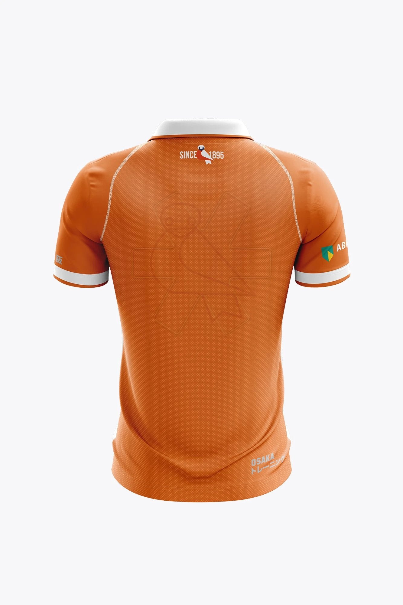 osaka-bloemendaal-women-polo-jersey-orange image 2