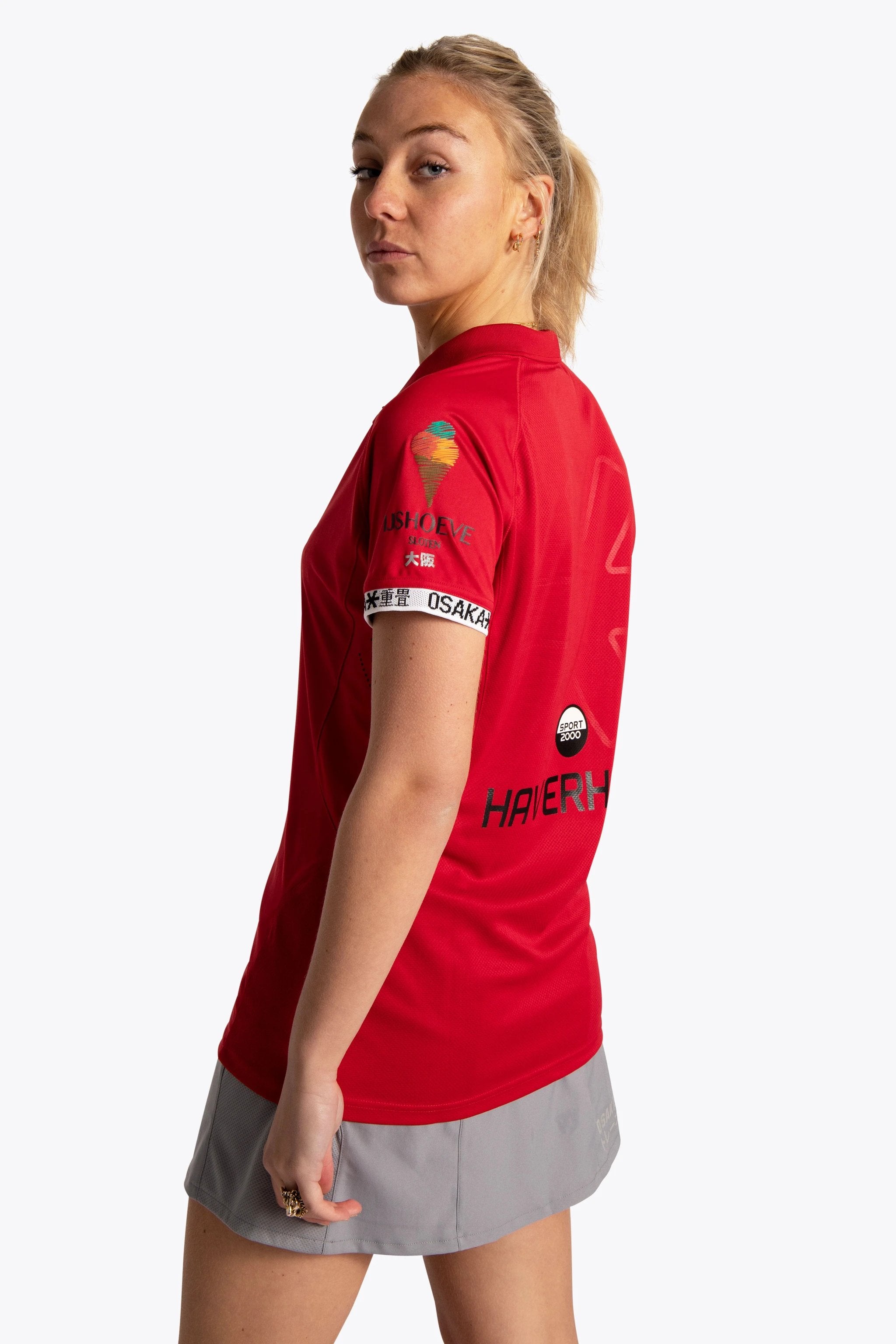 osaka-xenios-polo-donna-rossa-polo-jersey-hockey image 7