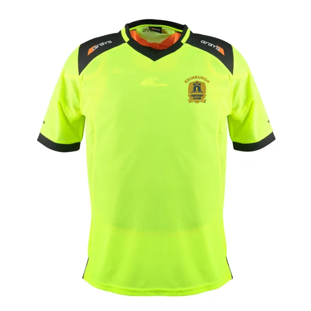 grays-elite-pro-smock-portiere-hockey-edinburgh-hc-senior-giallo-fluo image 1