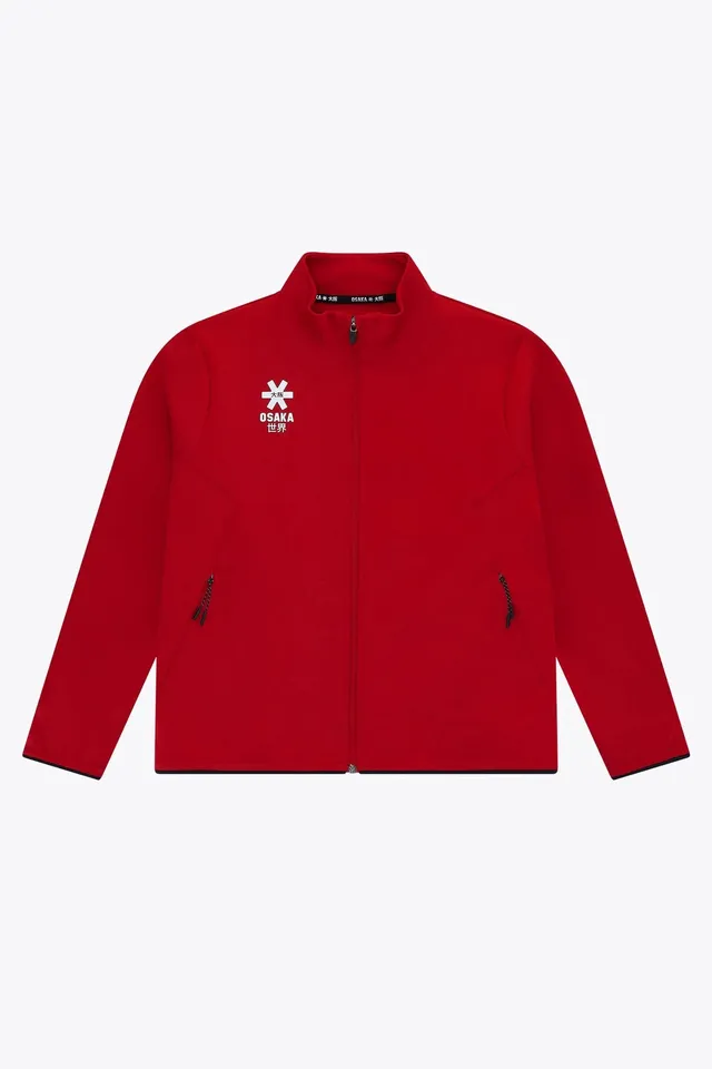 osaka-kids-track-top-pro-felpa-training-bambino-red image 1