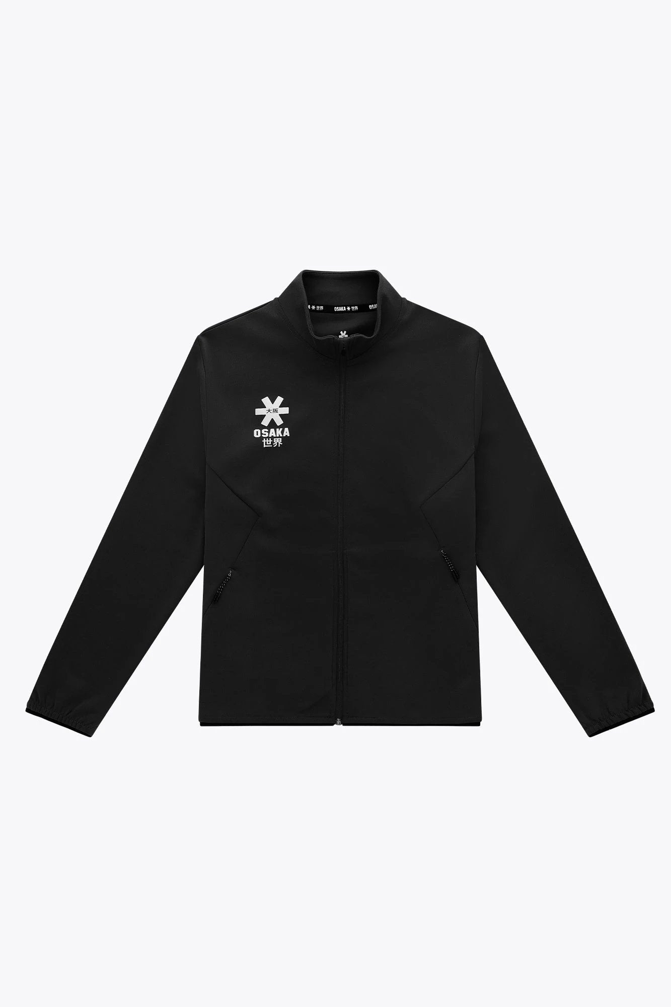 osaka-track-top-pro-uomo-top-training-con-zip-nero image 1