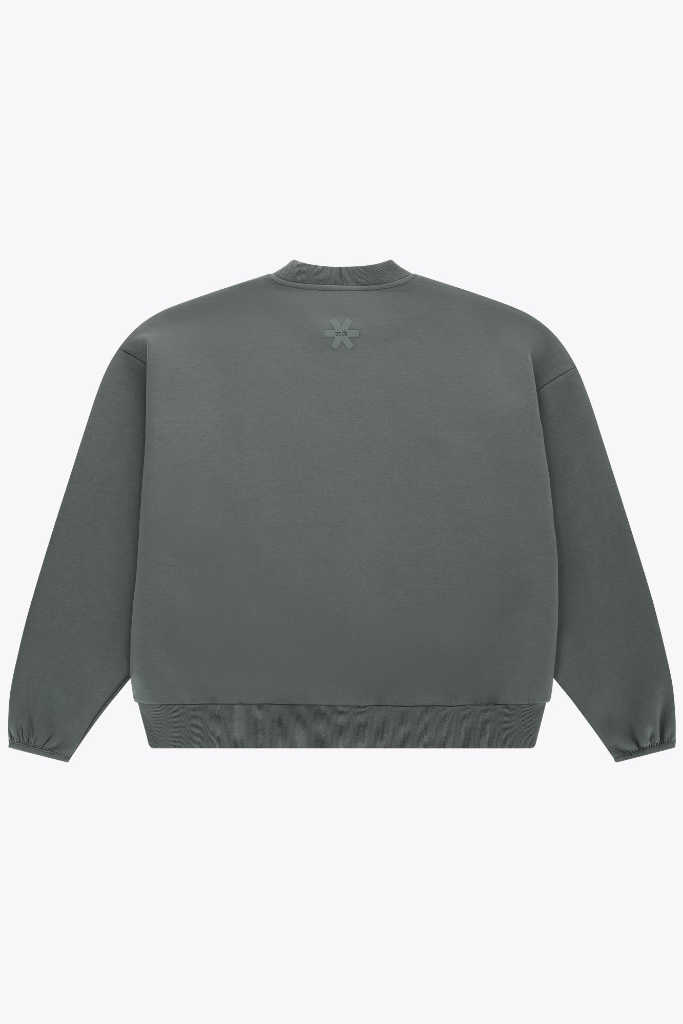 osaka-unisex-sweater-neo-knit-dark-grey-melange image 2
