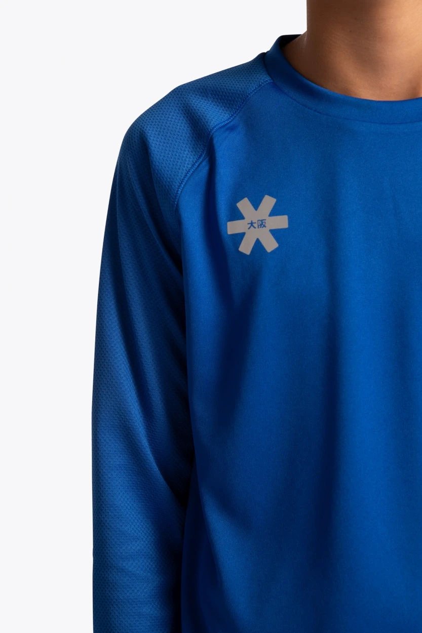 osaka-kids-training-tee-maglia-manica-lunga-bambino-royal-blue image 8