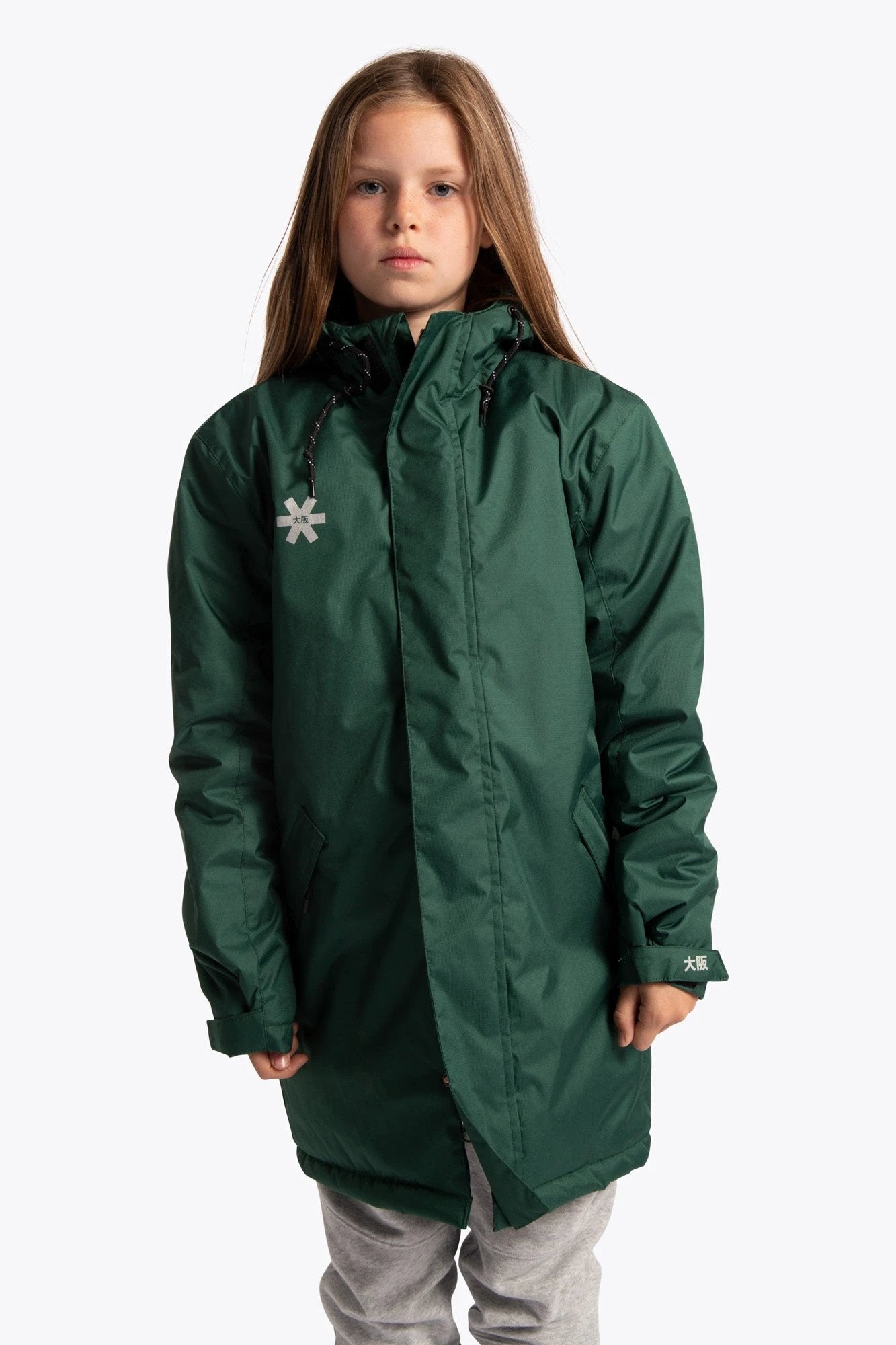 osaka-kids-stadium-jacket-verde-scuro image 2