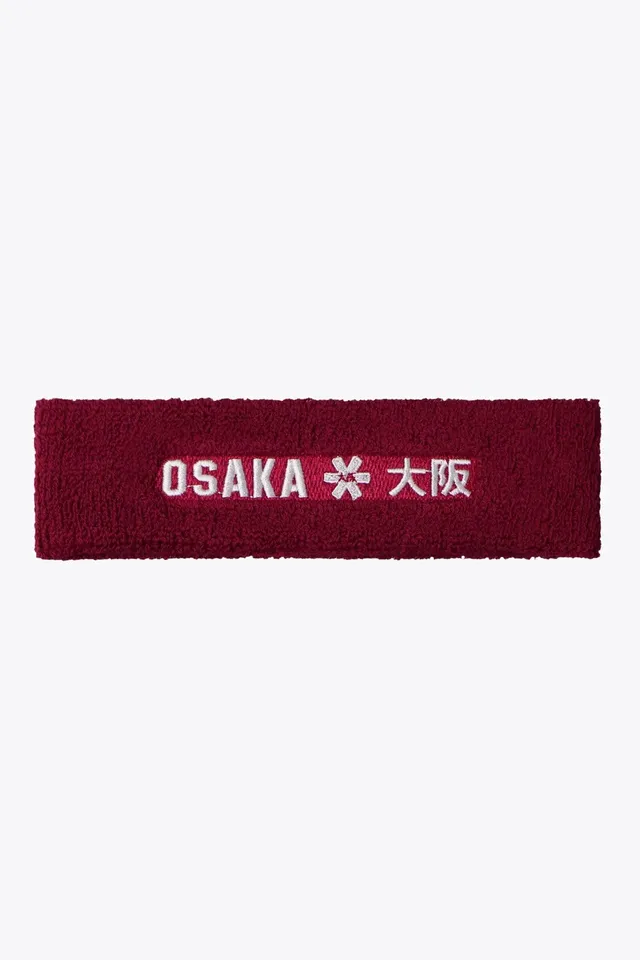 osaka-sweatband-fascia-polsino-sportiva-cherry-lacquer image 1