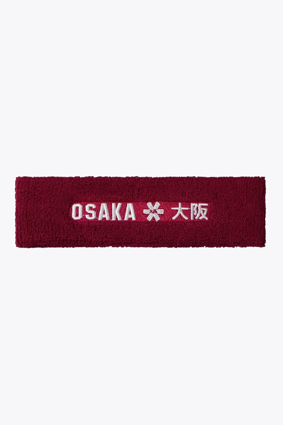 osaka-sweatband-fascia-polsino-sportiva-cherry-lacquer image 1