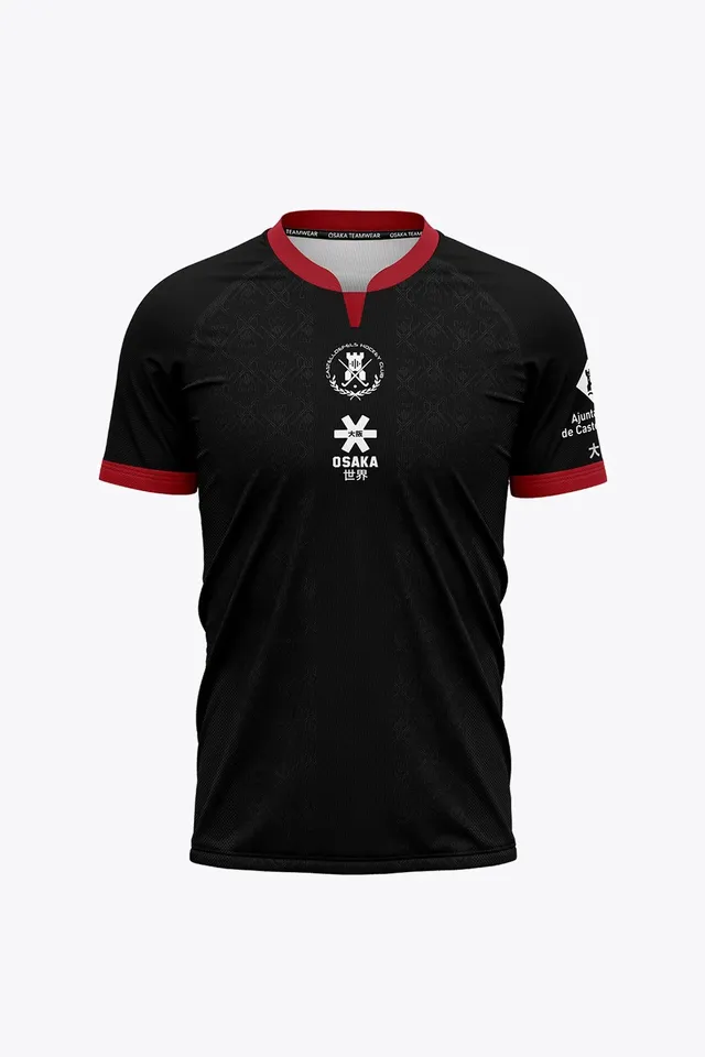 osaka-castelldefels-women-jersey-black-maglia-hockey-donna image 1