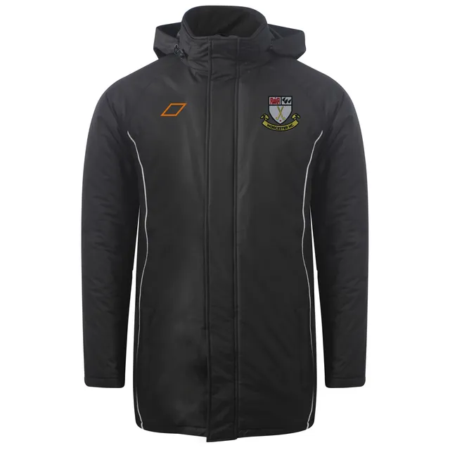 grays-worcester-hc-stadium-jacket-senior-nero-argento image 1