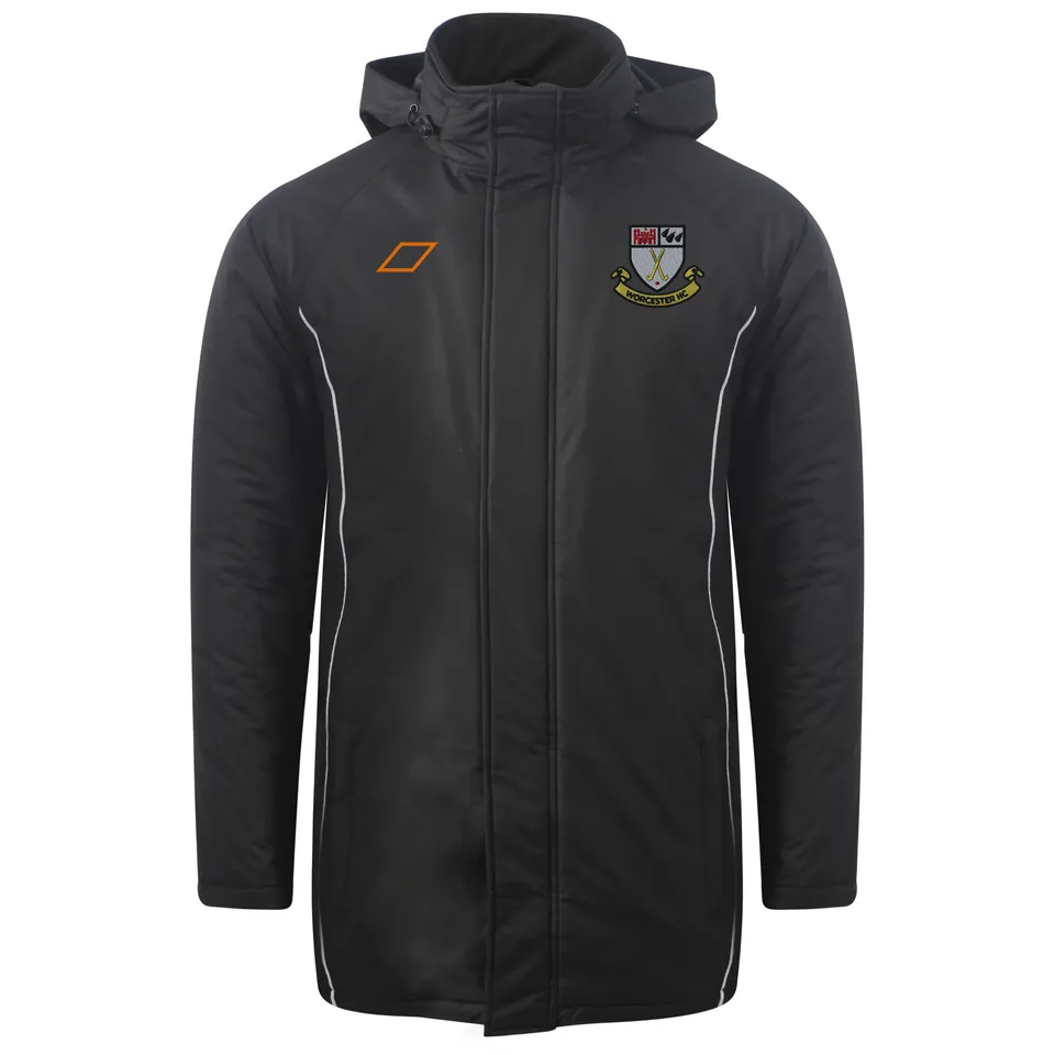 grays-worcester-hc-stadium-jacket-senior-nero-argento image 1