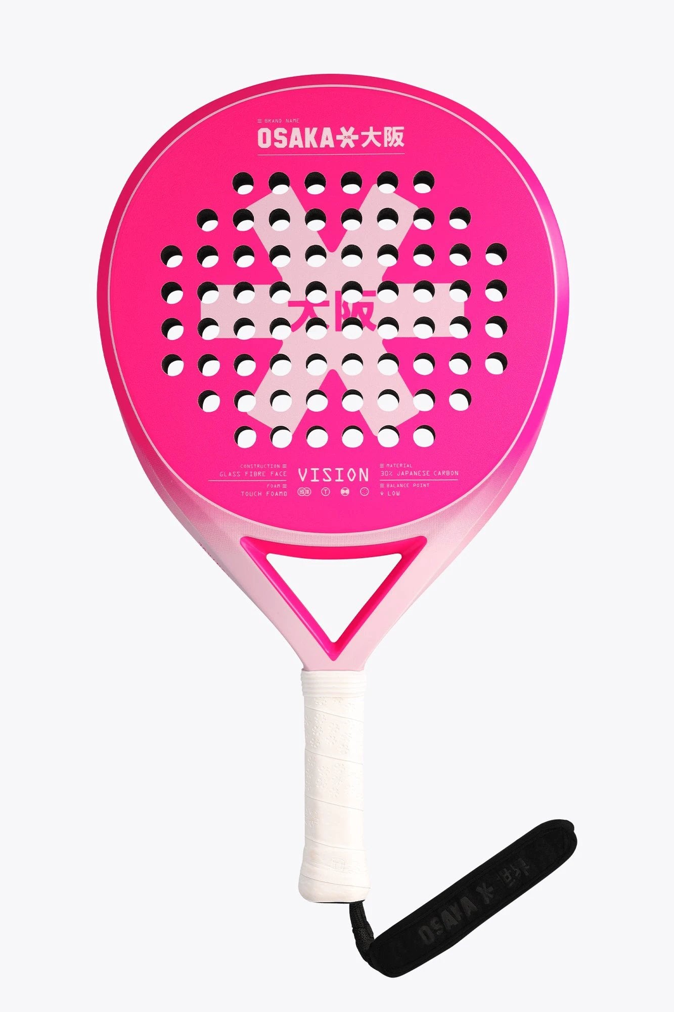 osaka-padel-racket-vision-control-electric-fuchsia image 1