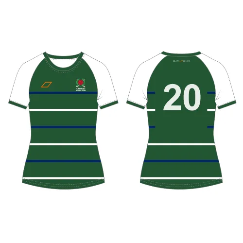 grays-havant-hc-atlas-maglia-donna-verde-bianco-manica-corta image 1