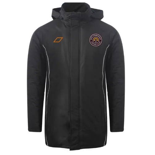 grays-mid-somerset-hc-senior-stadium-jacket-nero-argento image 1