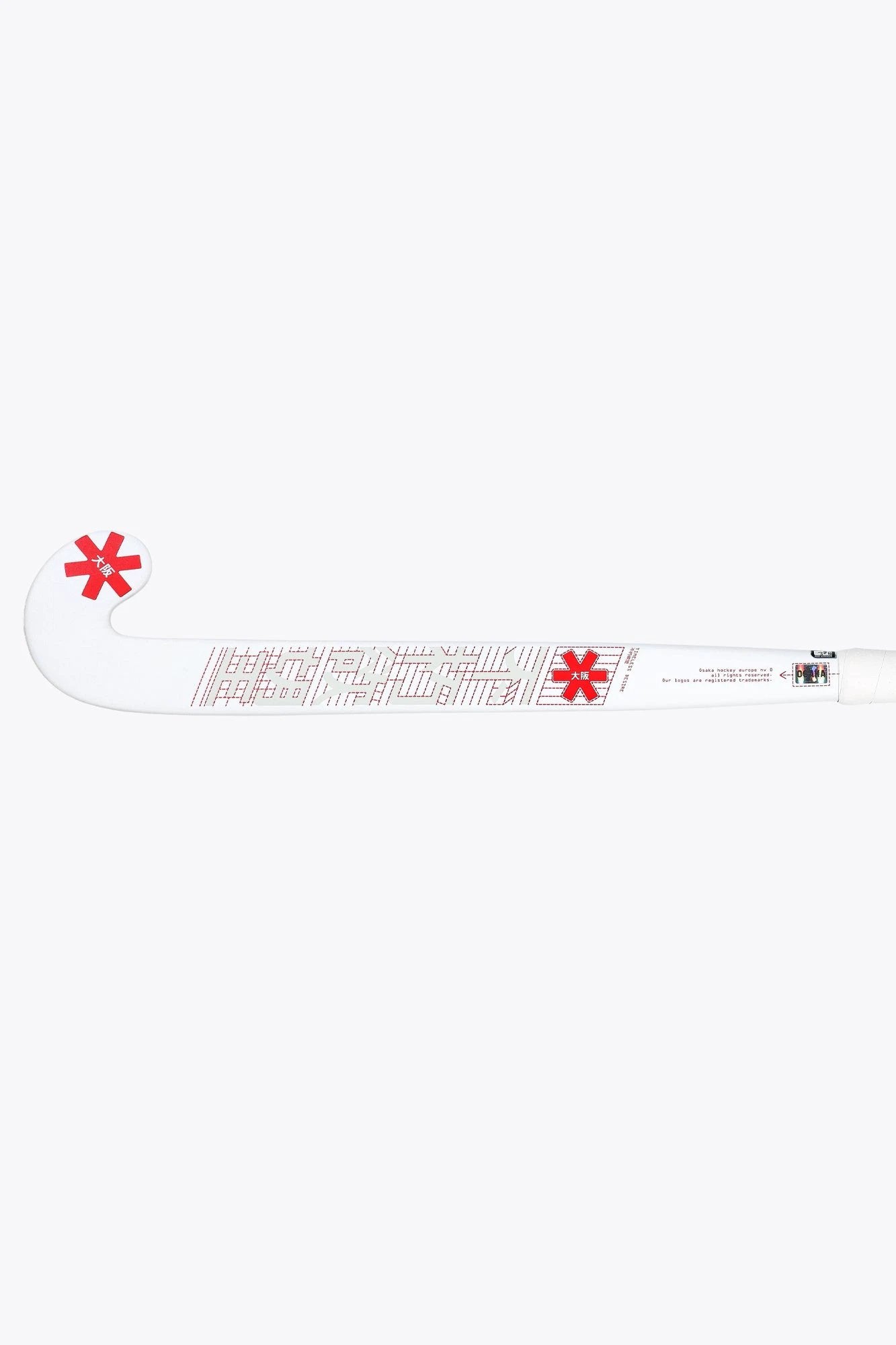 osaka-low-bow-advanced-25-bastone-hockey-prato-pompeian-red image 5