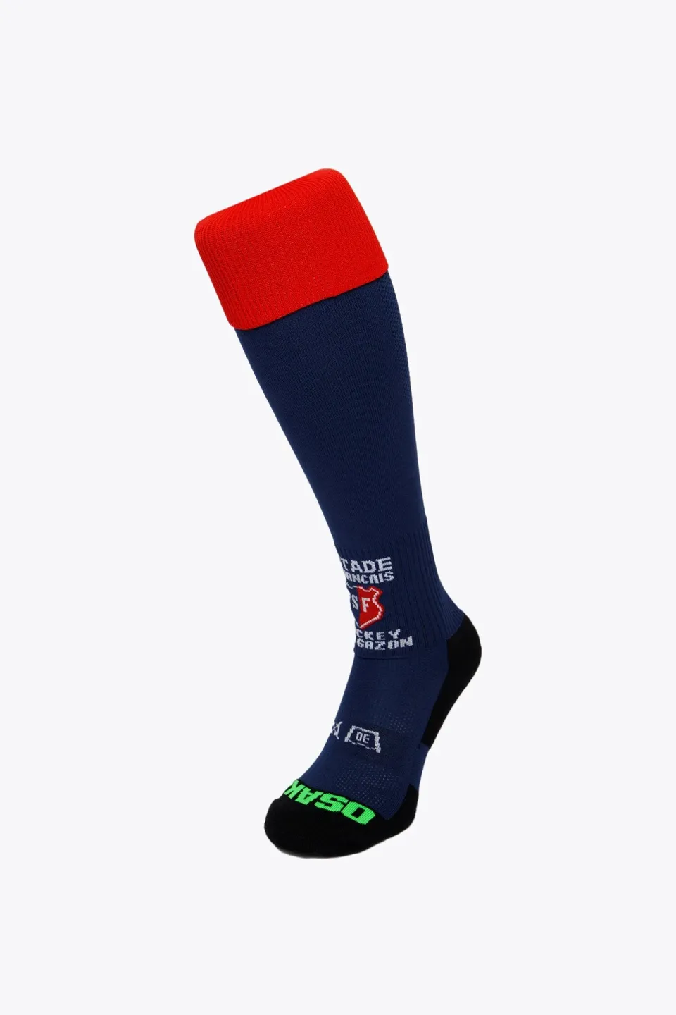 osaka-x-stade-fran-ais-field-hockey-socks-navy-calze-hockey-prato image 1