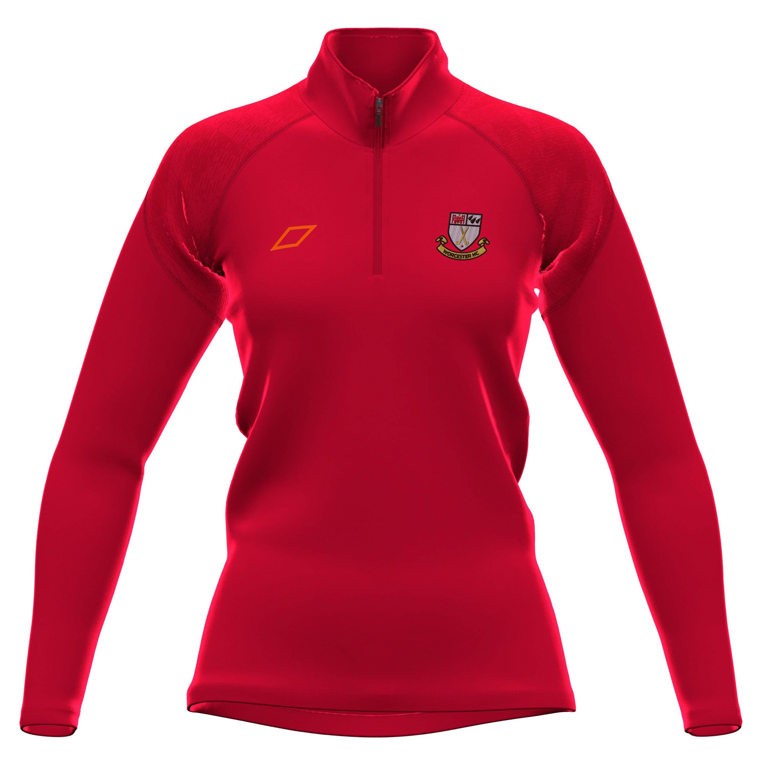 grays-gts-pile-1-4-zip-donna-worcester-hc-rosso image 1