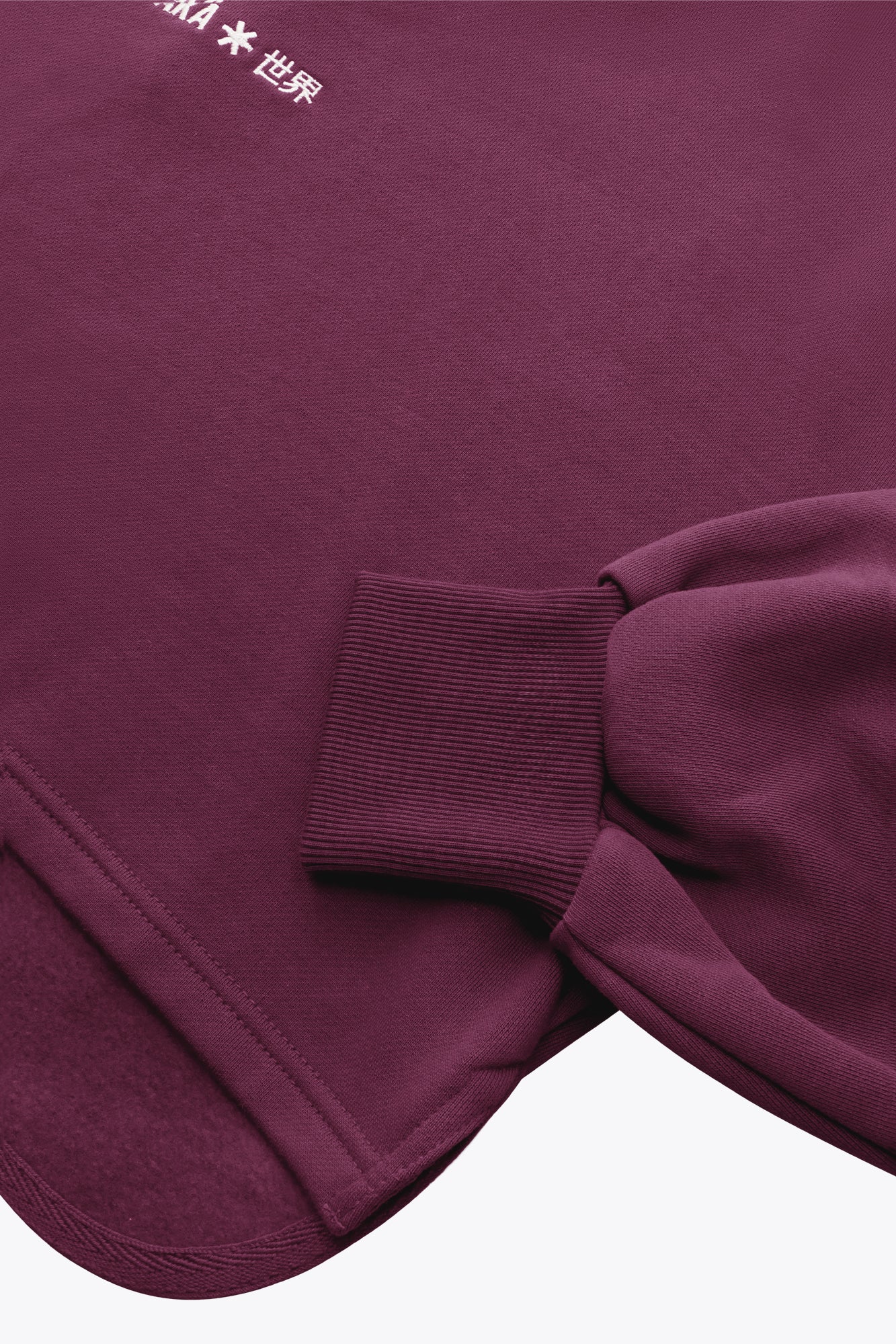 osaka-felpa-crossed-back-sweater-donna-cherry-lacquer image 5