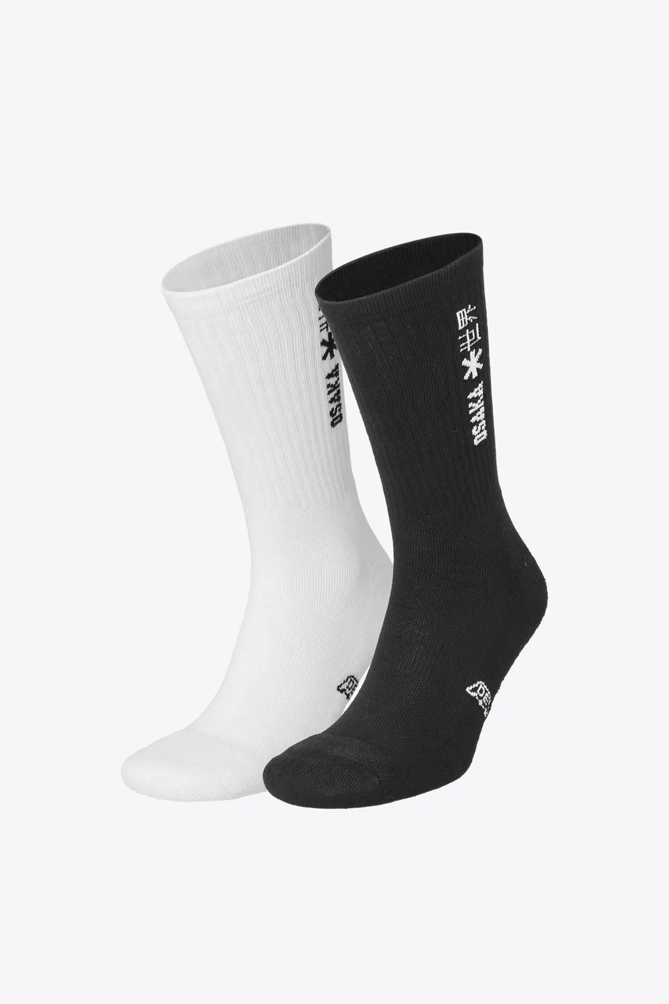 osaka-duo-pack-calzini-sportivi-nero-bianco image 1