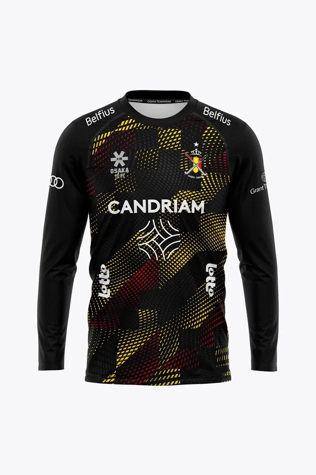 osaka-belgium-goal-keeper-tee-maniche-lunghe-uomo-maglia-portiere-nero image 1