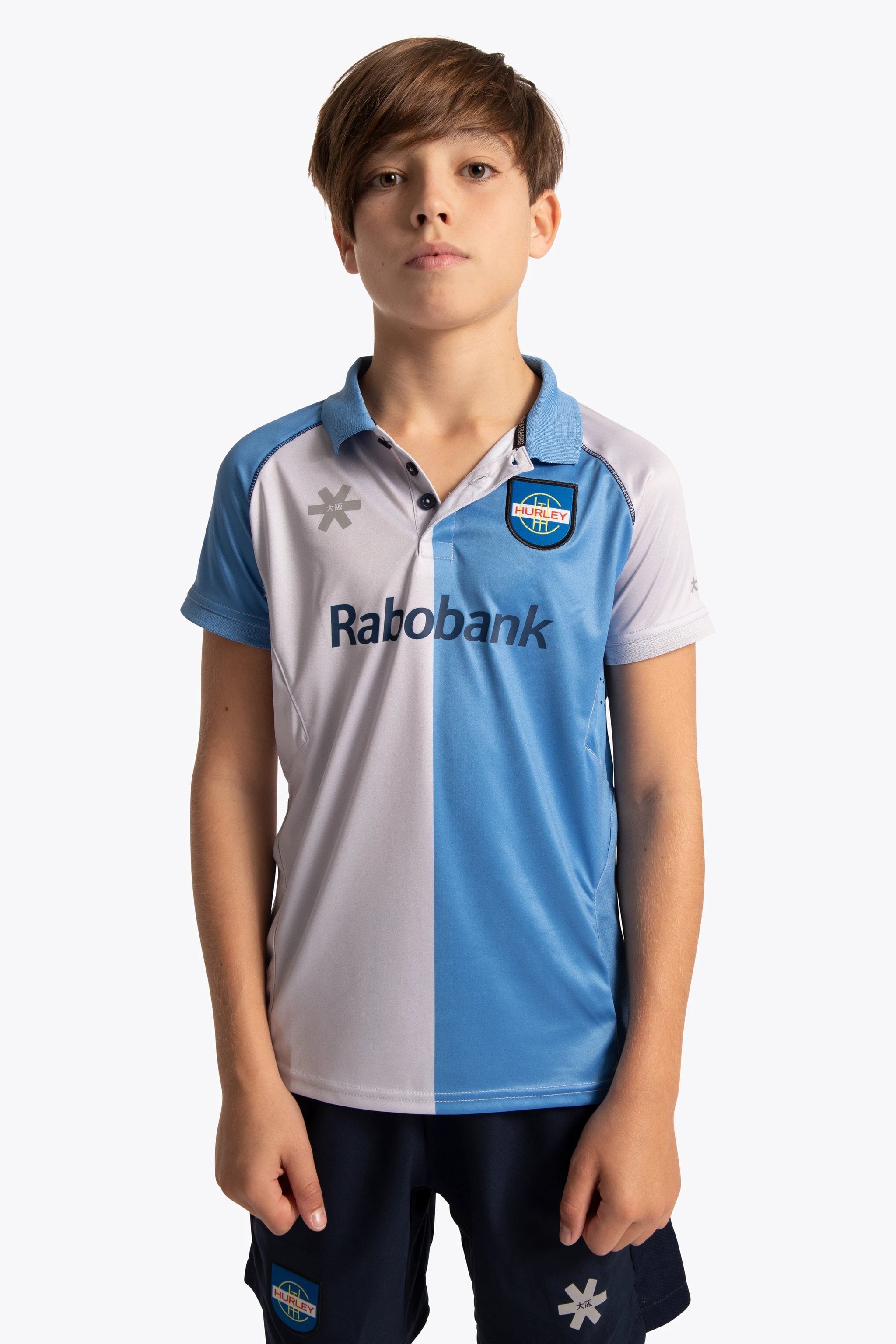 osaka-hurley-deshi-polo-jersey-kids-sky-blue-grey image 3