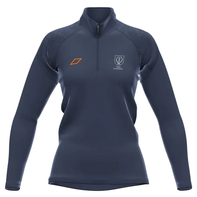 grays-plymouth-uni-hc-gts-pile-1-4-zip-donna-blu-navy image 1