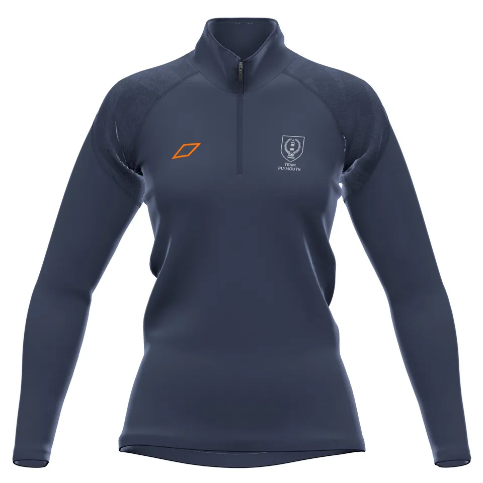 grays-plymouth-uni-hc-gts-pile-1-4-zip-donna-blu-navy image 1