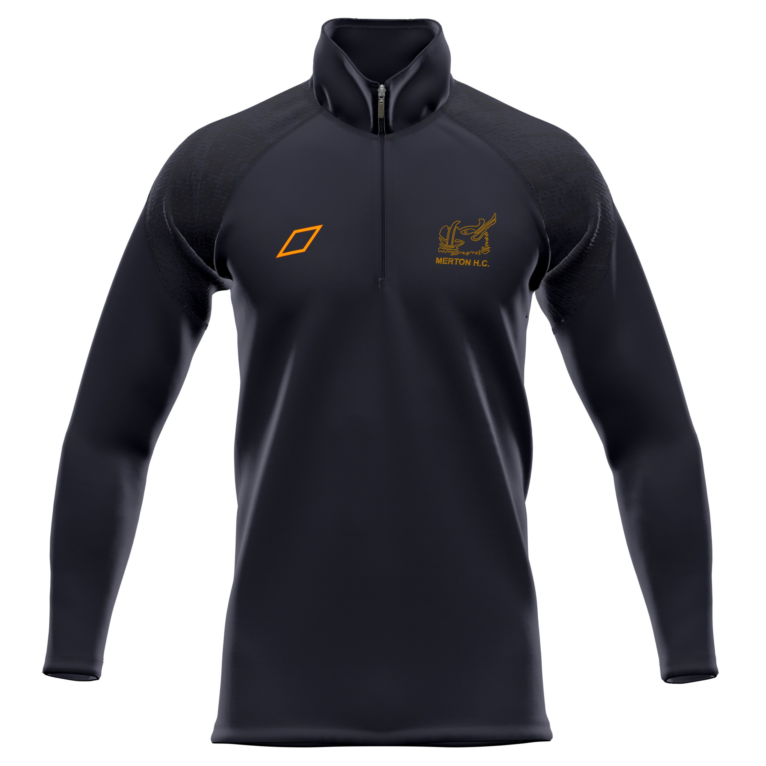 grays-merton-hc-gts-pile-1-4-zip-junior-nero image 1