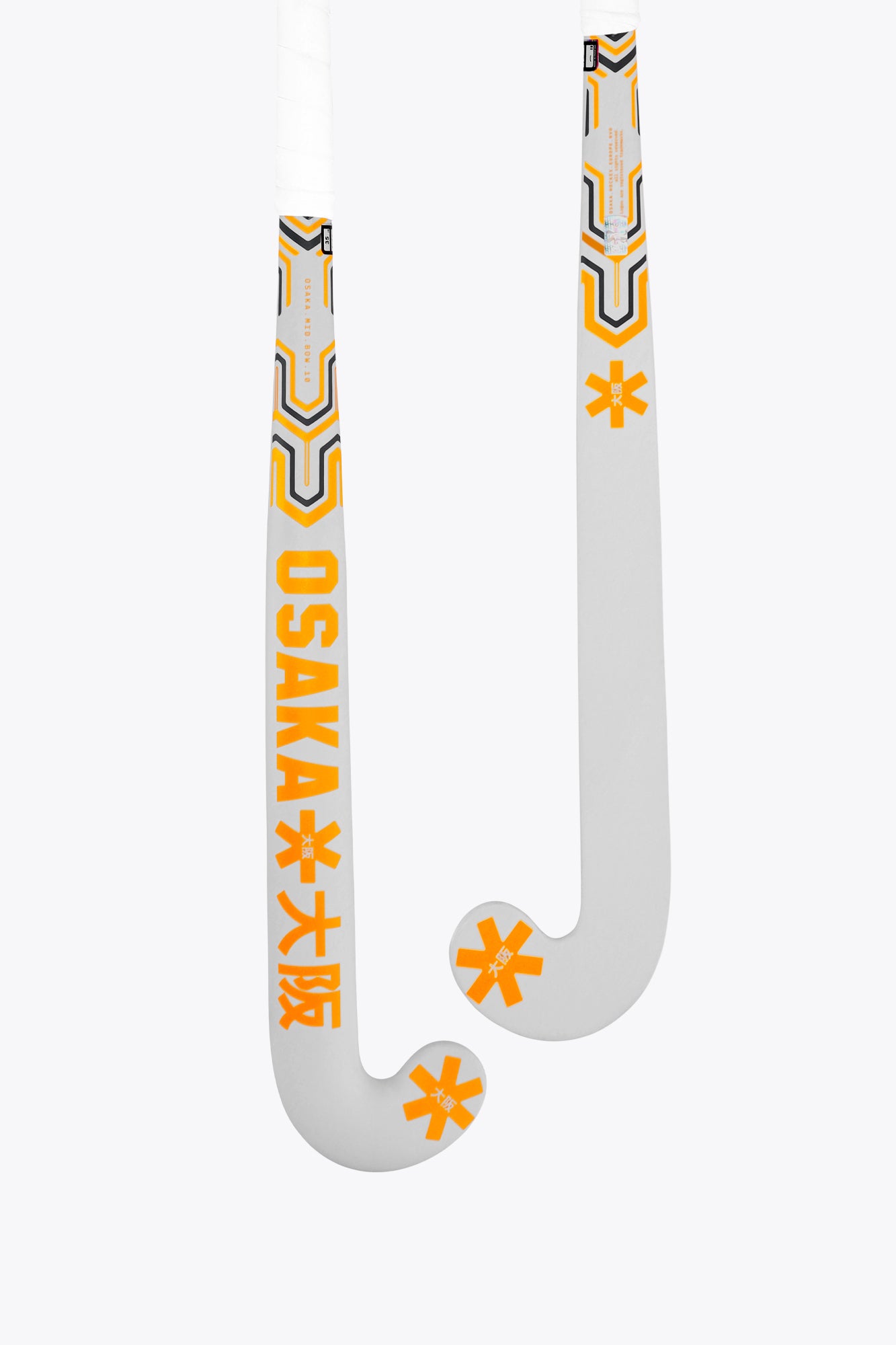 osaka-mazza-hockey-mid-bow-10-orange-tiger image 1