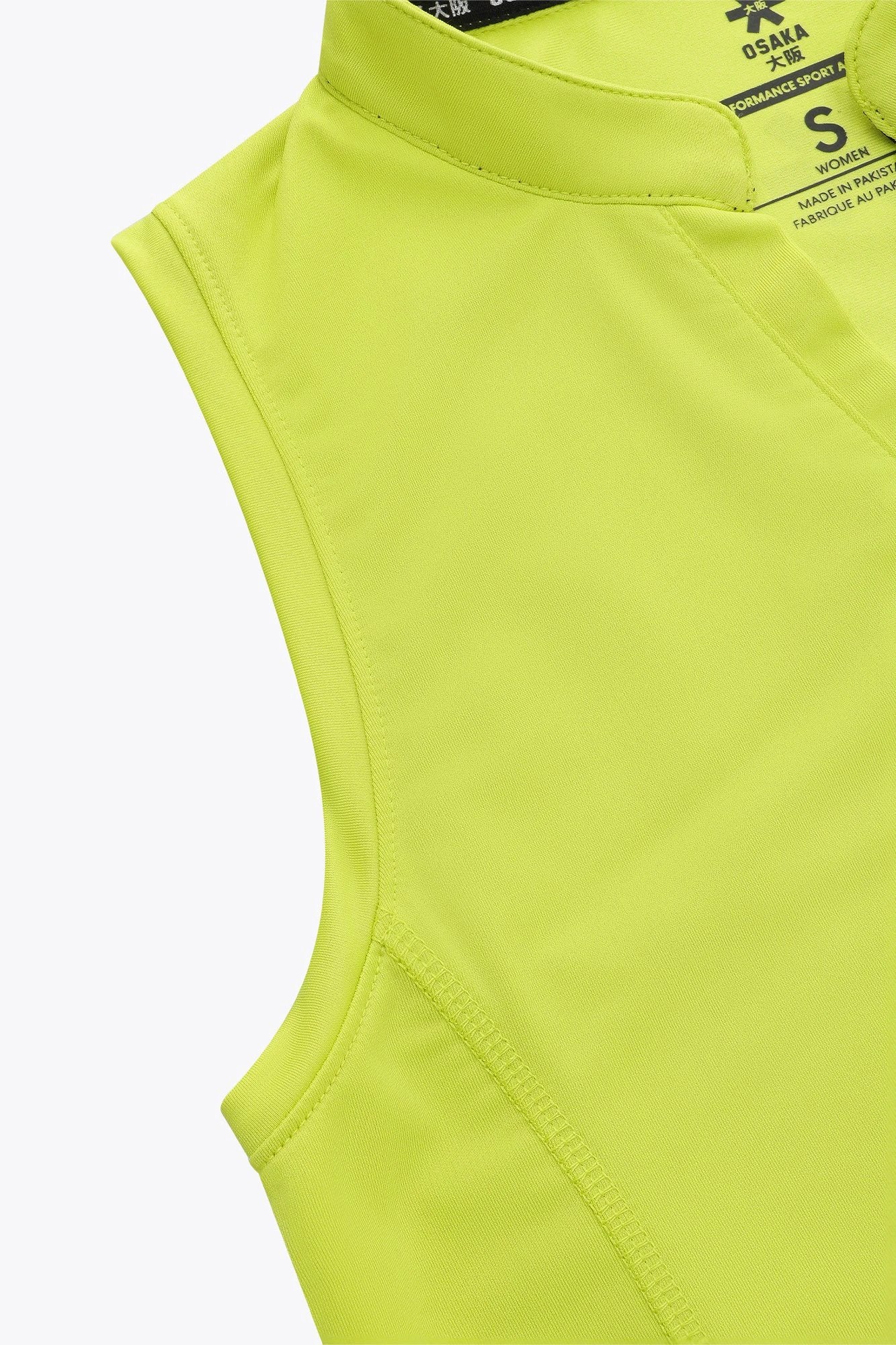 osaka-women-court-tank-top-canotta-sportiva-donna-acid-lime image 7