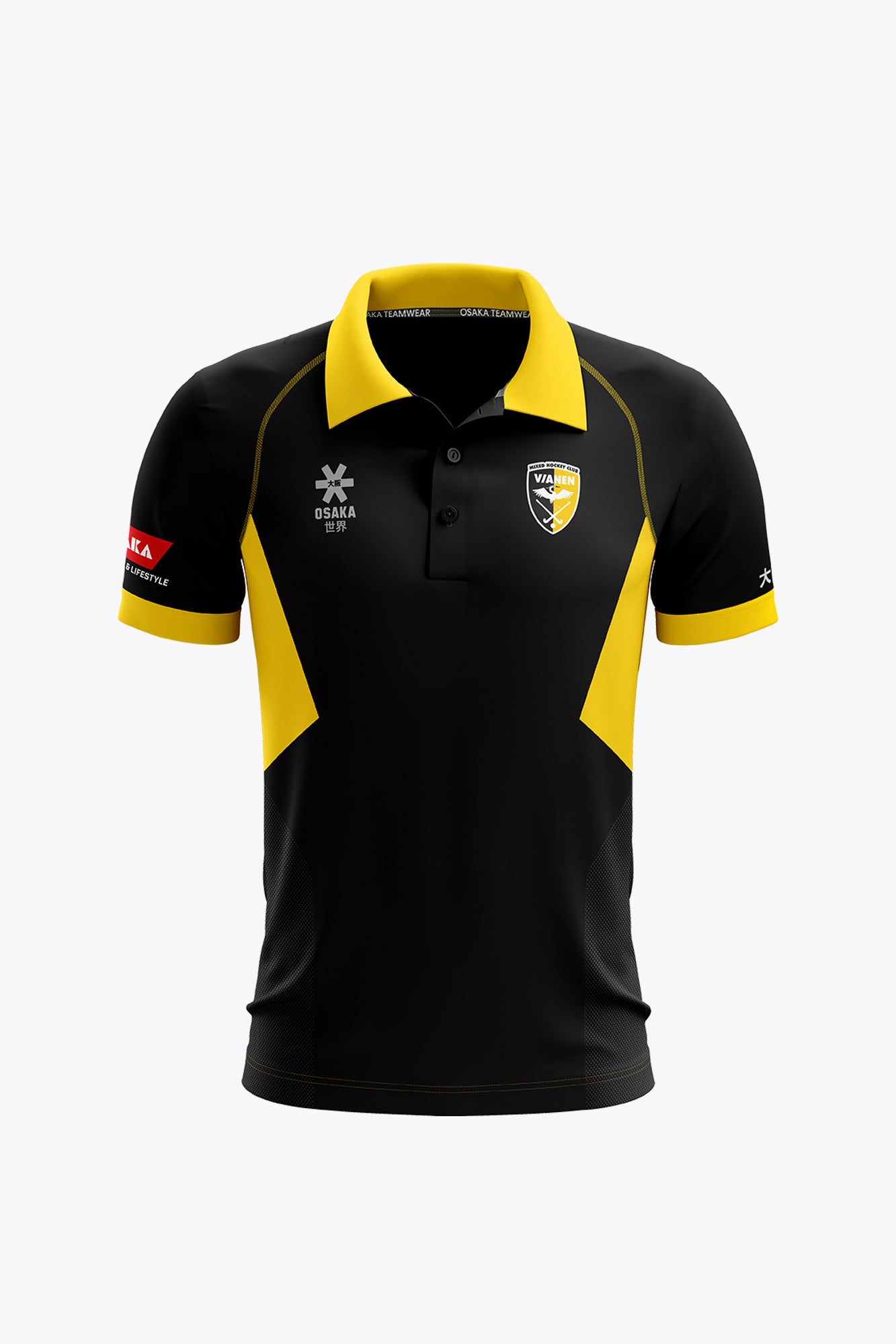 osaka-mhc-vianen-polo-uomo-black image 1