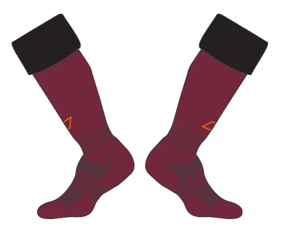 grays-g650-socks-senior-maroon-black-oxford-hawks-hc image 1