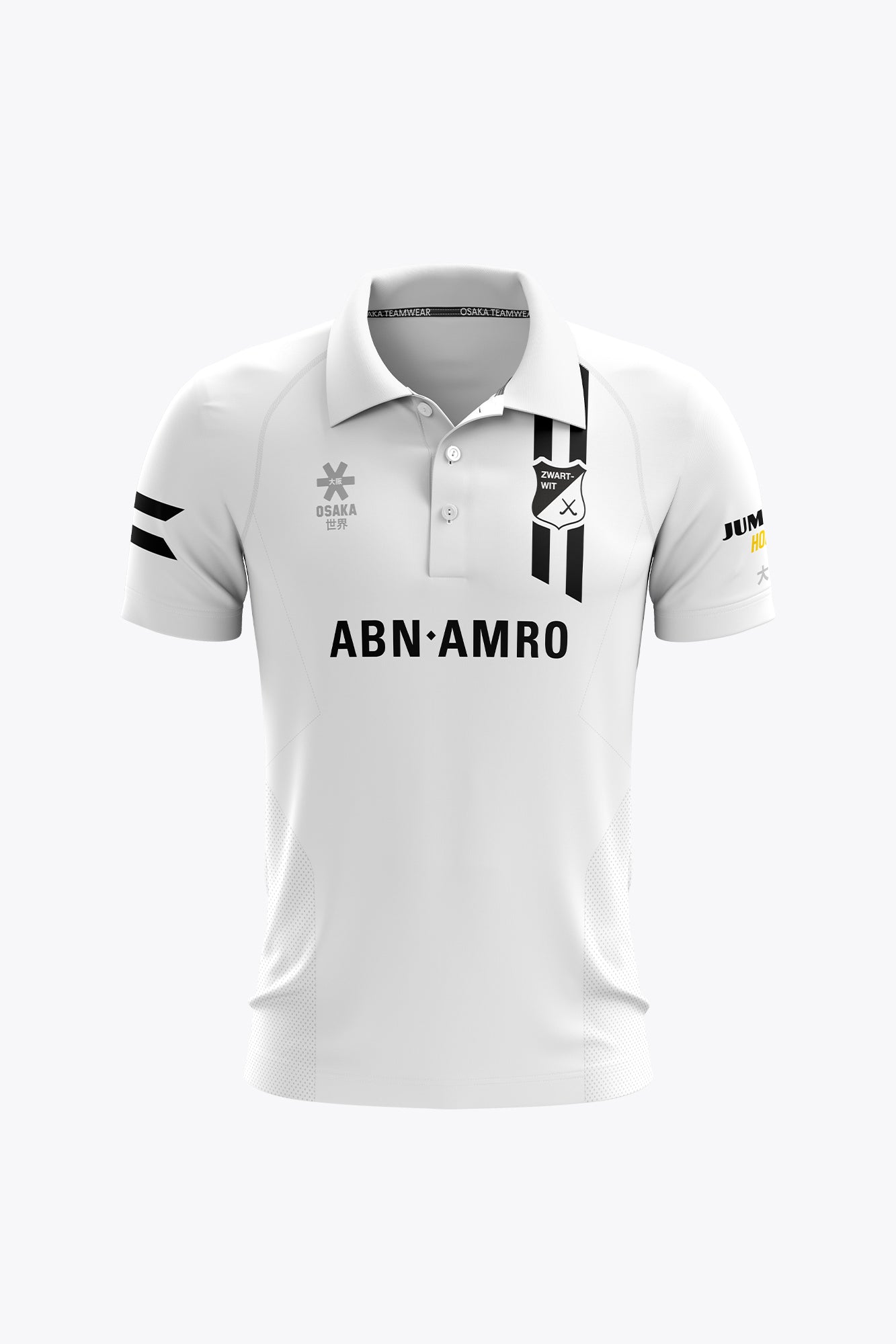 osaka-hc-zwart-wit-polo-uomo-bianco image 1