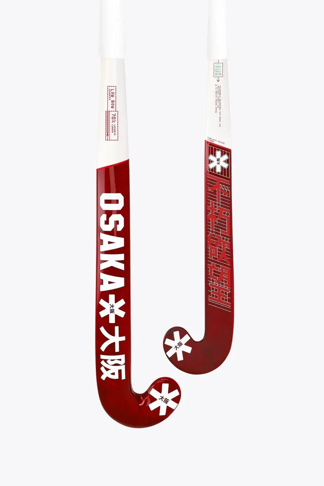 osaka-mazza-hockey-prato-low-bow-advanced-70-pompeian-red image 1