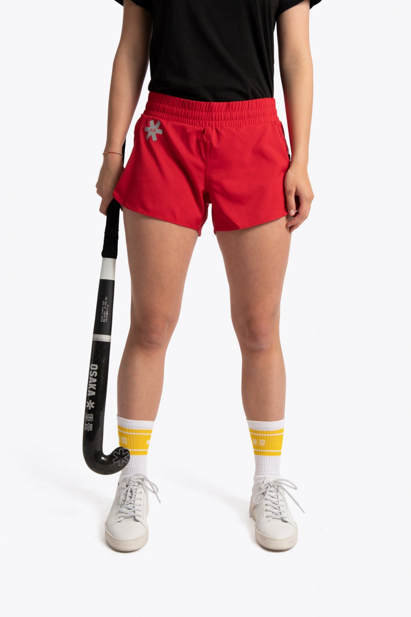 osaka-women-training-short-donna-rosso image 1