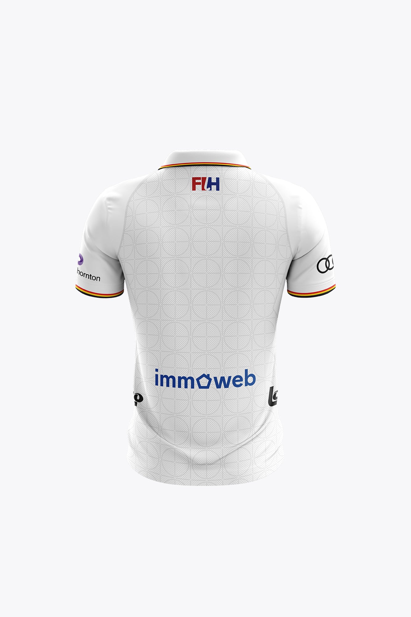 osaka-official-belgium-kids-polo-jersey-kbhb-white image 2