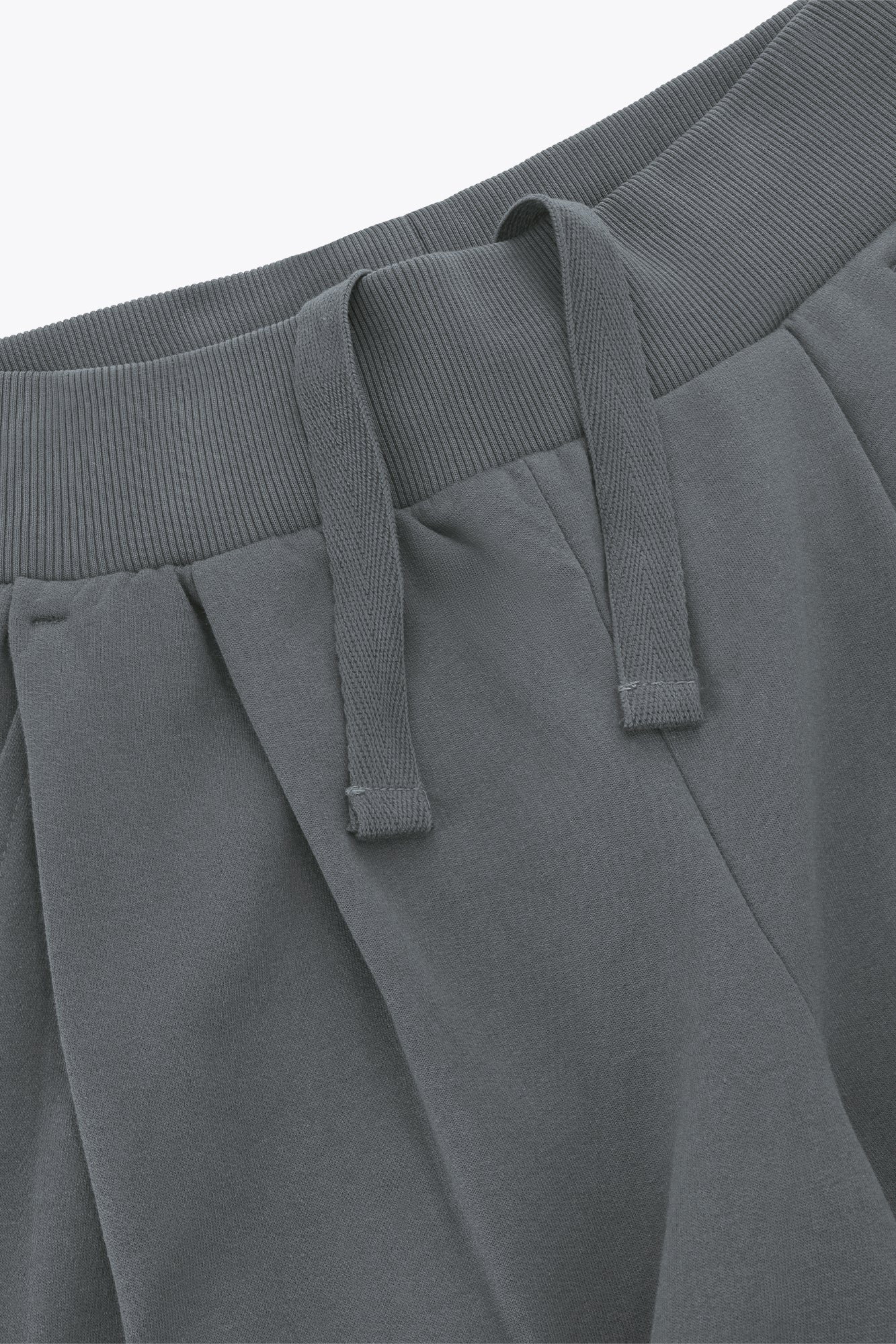 osaka-women-wide-leg-sweatpants-dark-grey-melange image 3