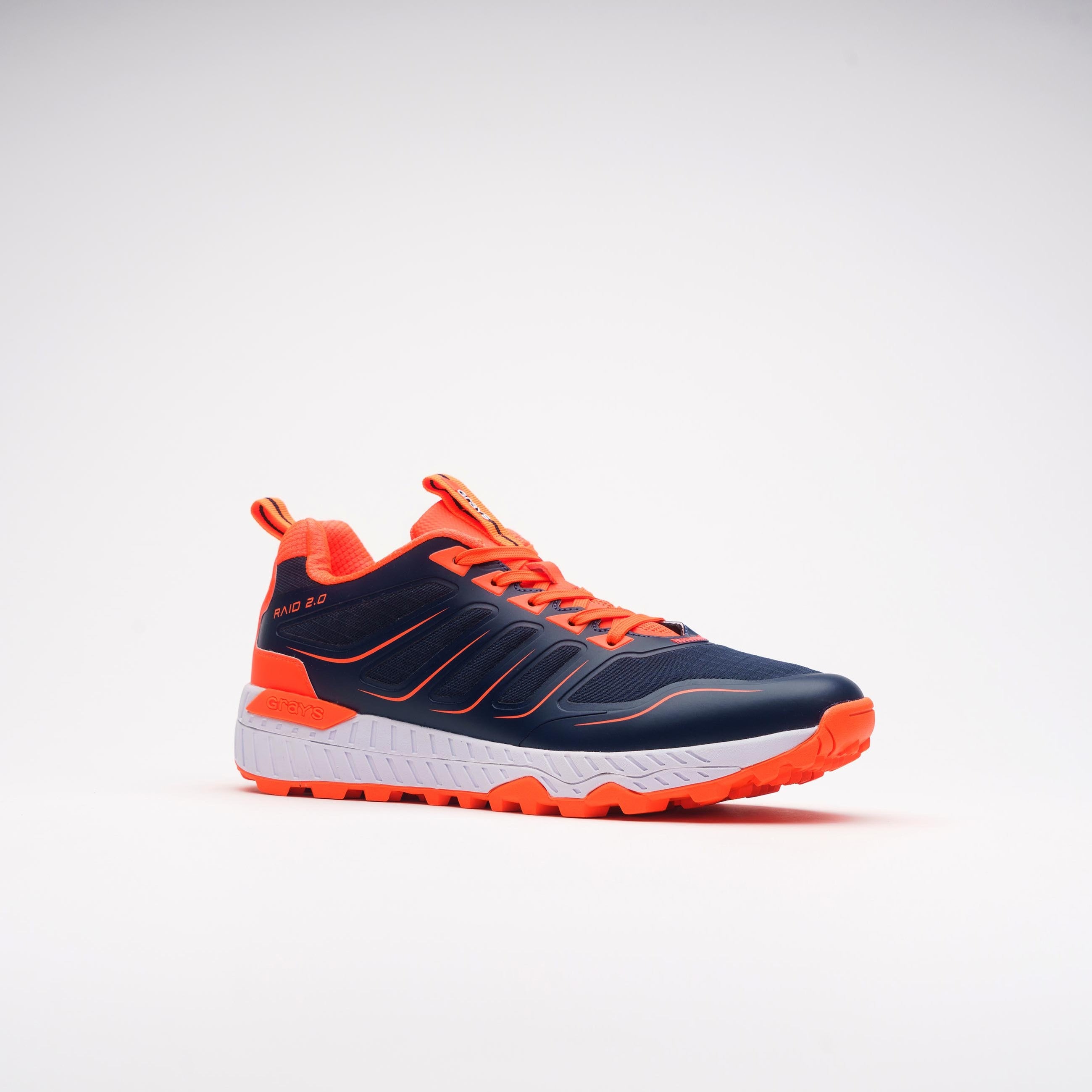 grays-raid-2-0-scarpa-hockey-prato-navy-arancione image 5