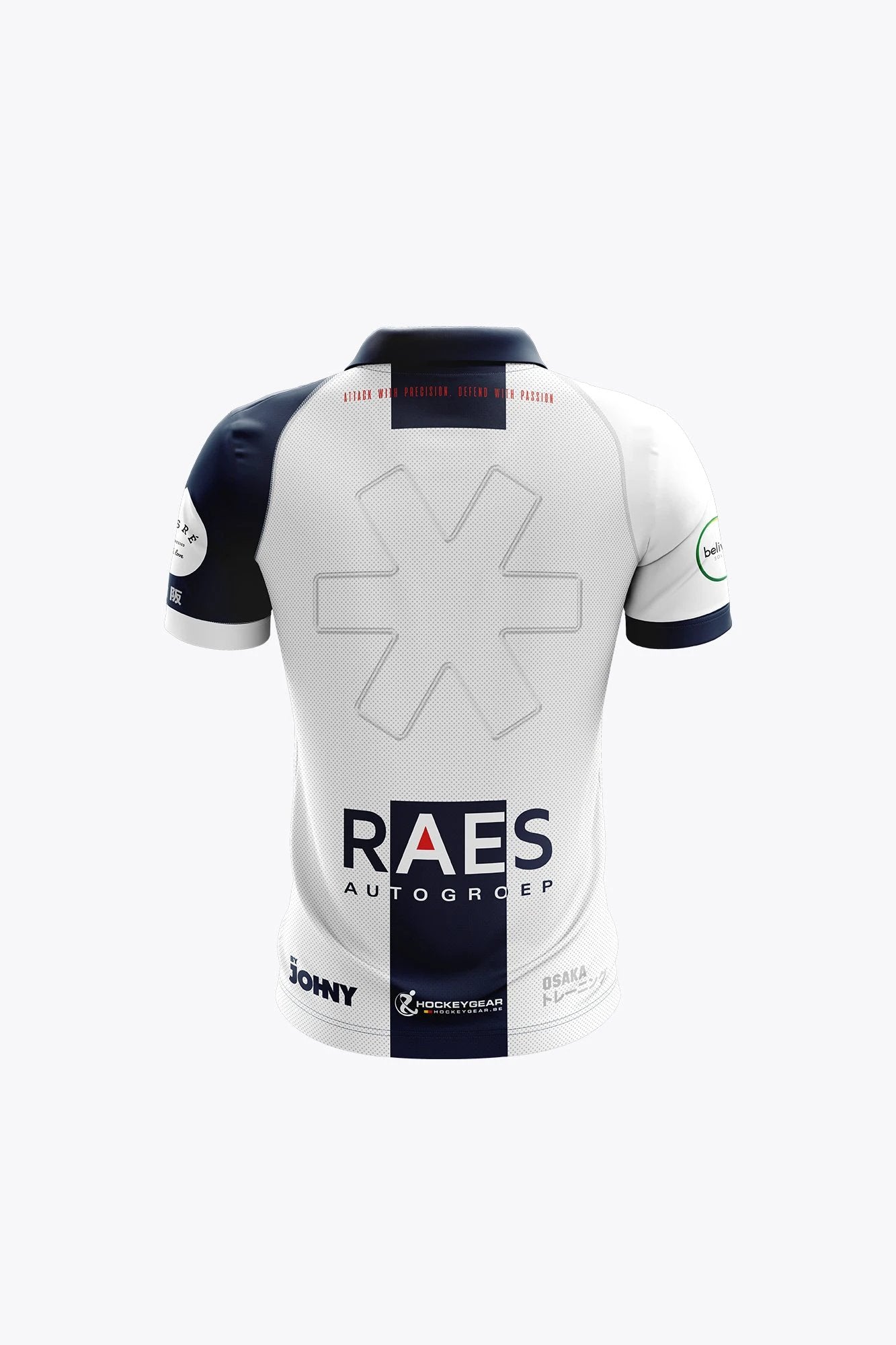 osaka-khc-brugge-polo-jersey-bambino-white-navy image 2