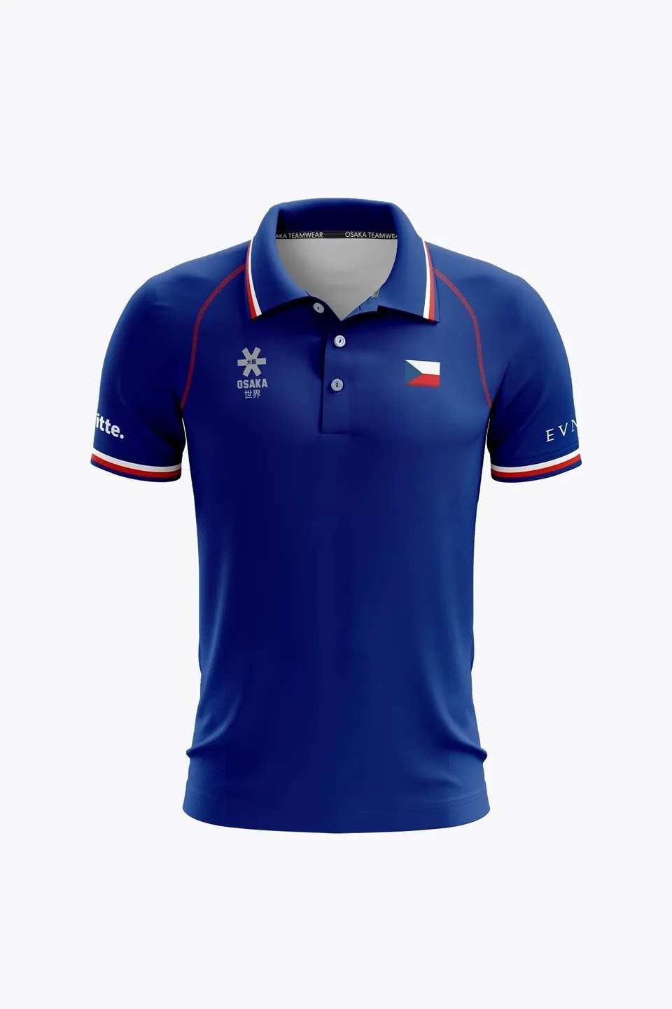 osaka-official-czech-republic-women-polo-jersey-blu-royal image 1