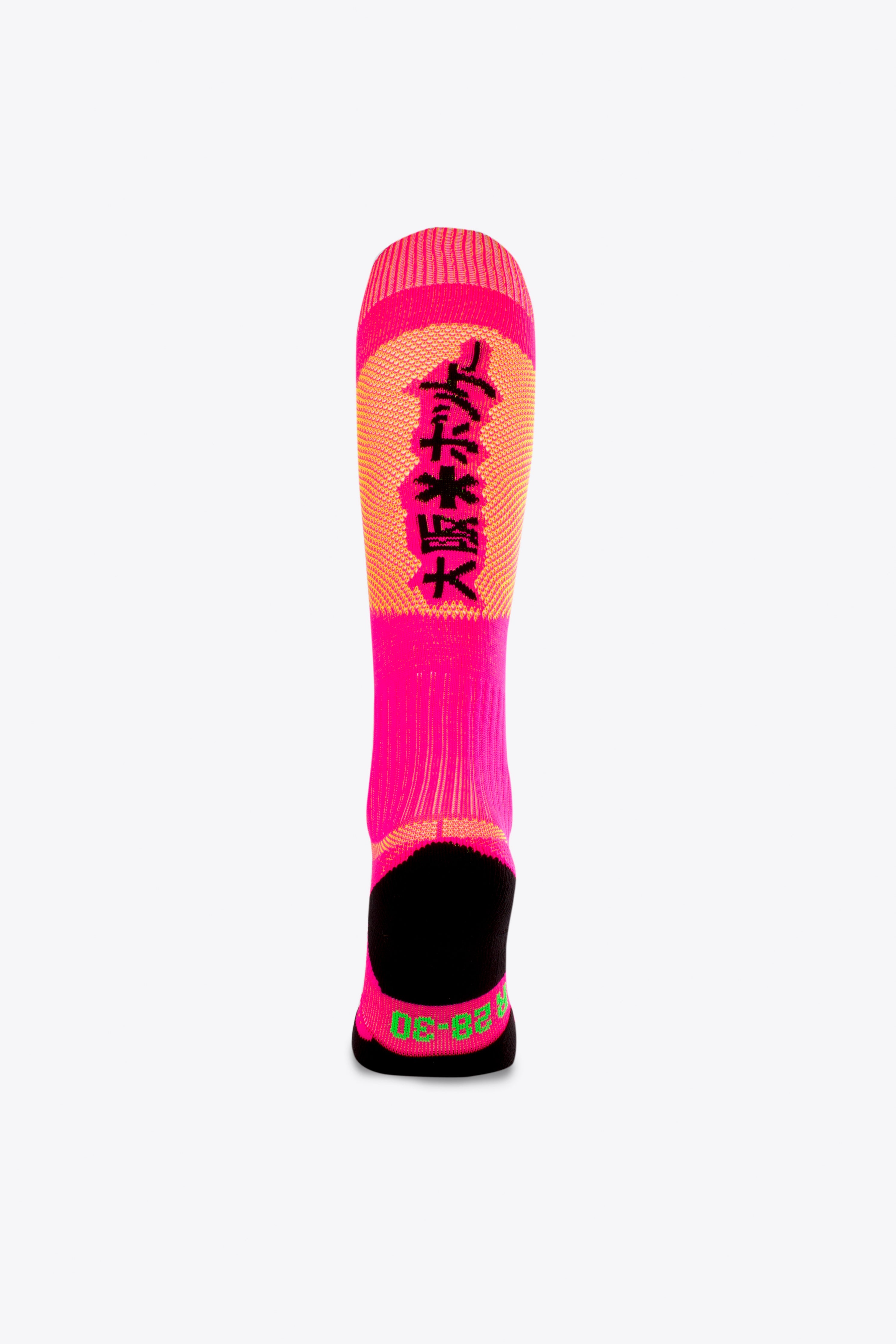 osaka-calze-hockey-prato-pink-yellow-melange image 2