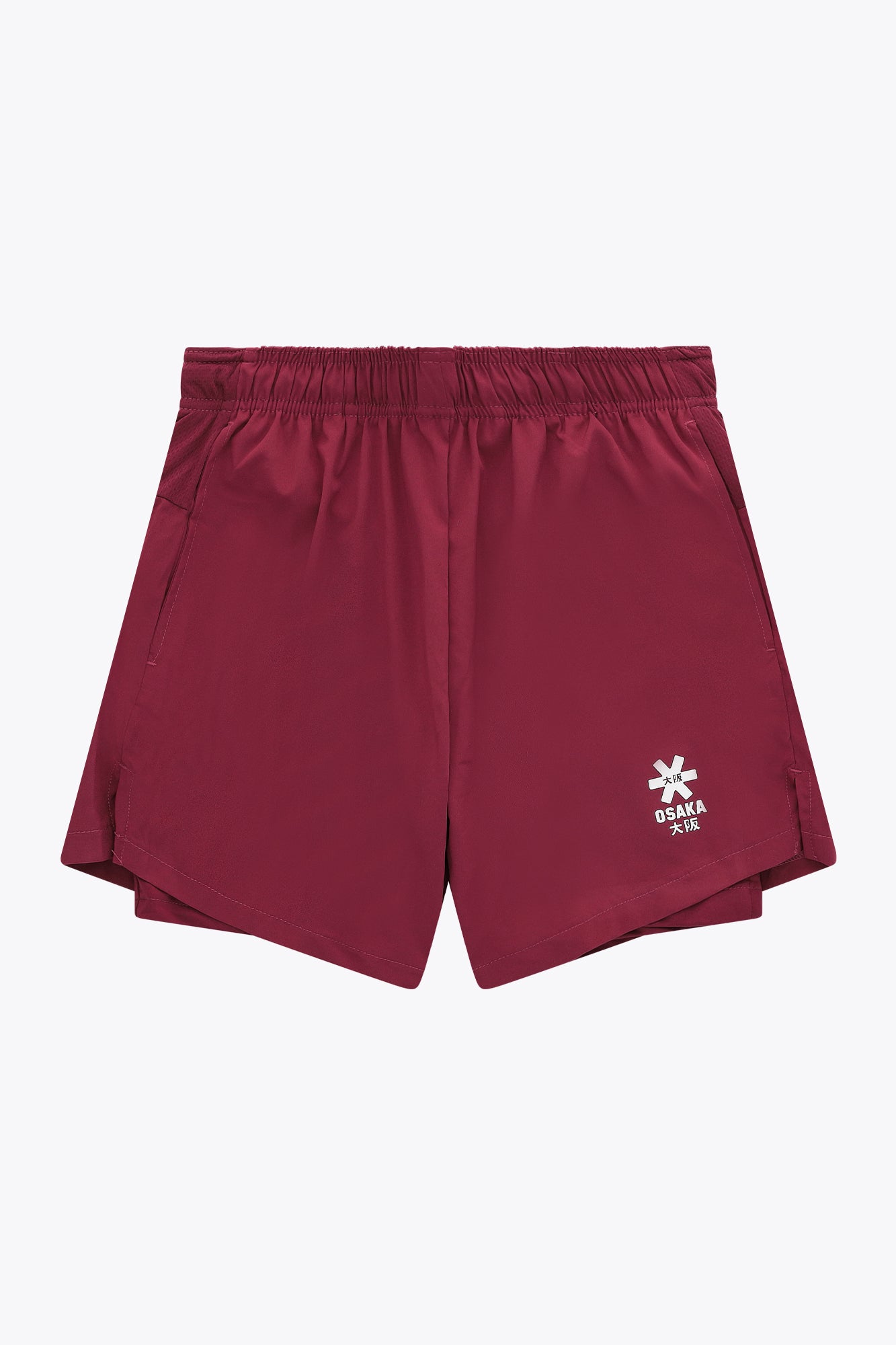 osaka-men-2-in-1-shorts-fitness-bordeaux image 1