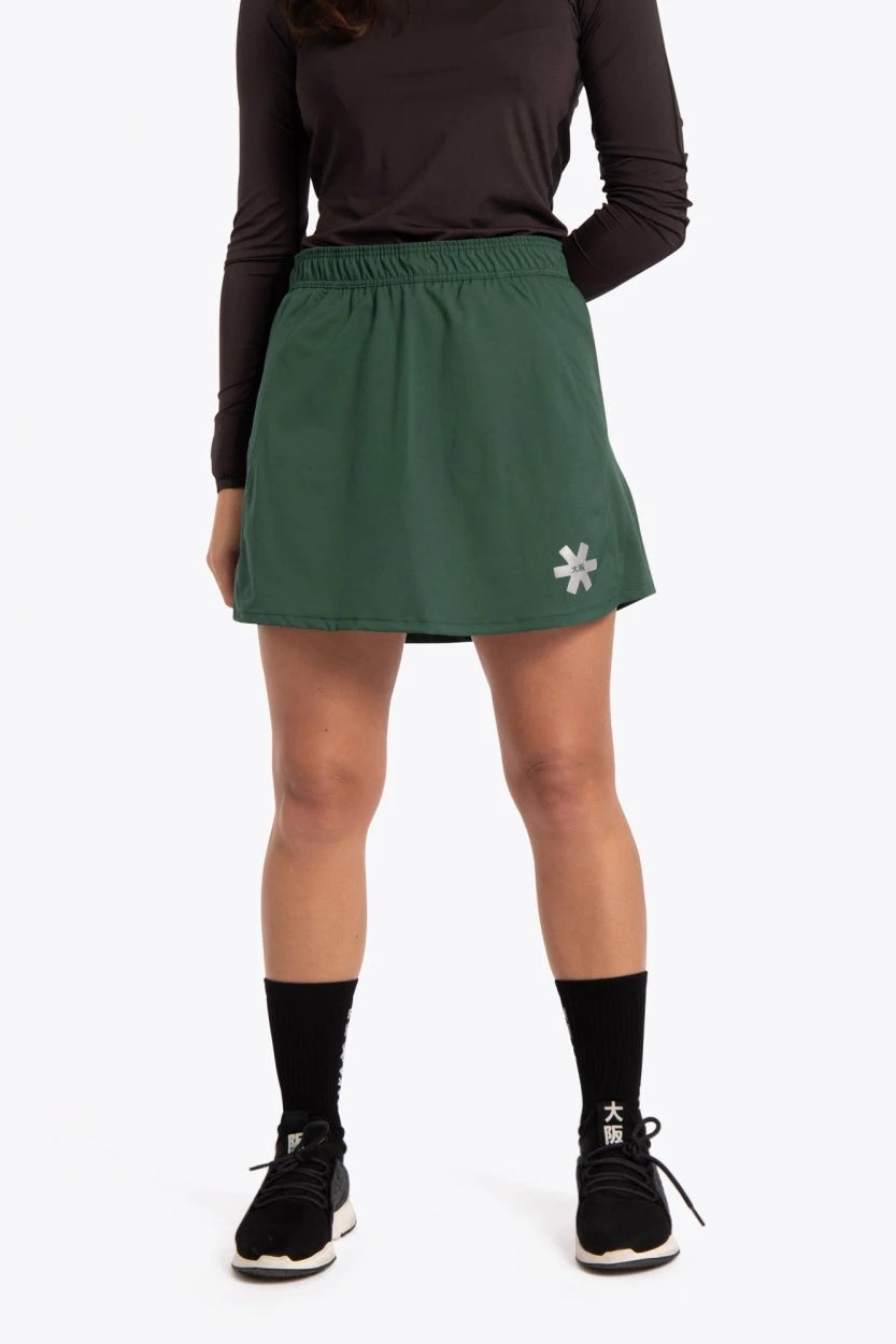 osaka-training-skort-donna-verde-scuro image 4