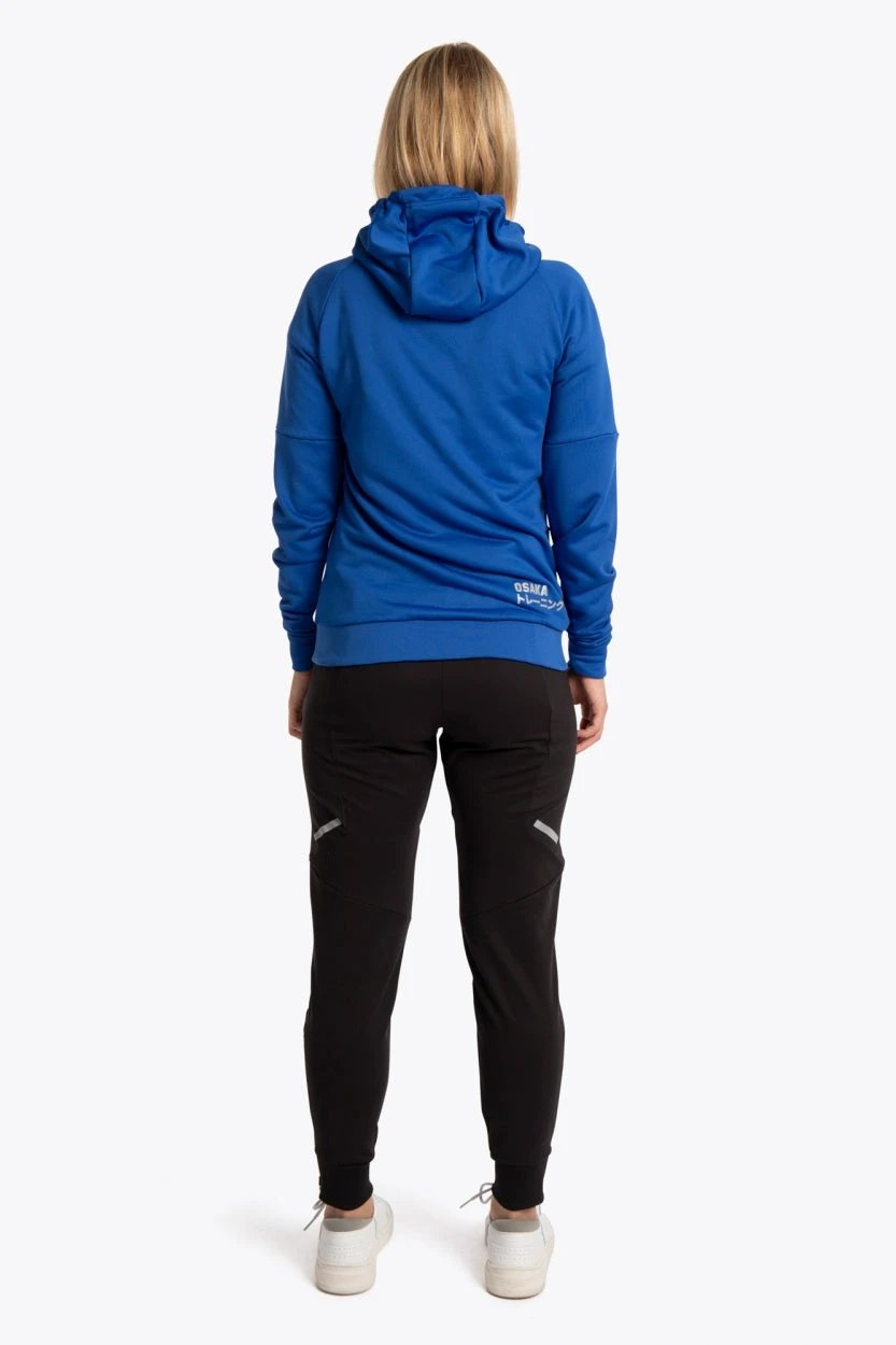 osaka-women-training-zip-hoodie-felpa-zip-allenamento-donna-royal-blue image 2