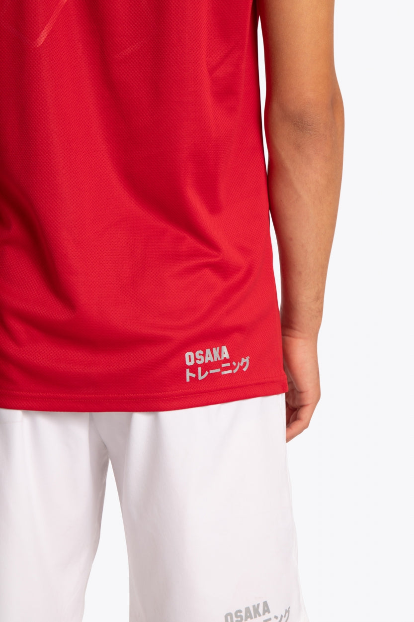 osaka-men-training-tee-red image 7