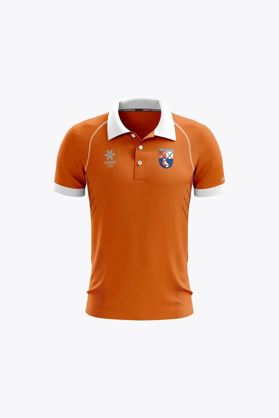 osaka-hc-bloemendaal-kids-polo-retro-edition-polo-bambino-arancione image 1